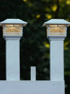 Solar Post Cap Railing Light 2-Pack -Garden Supplies Sales 8608699 06V tif
