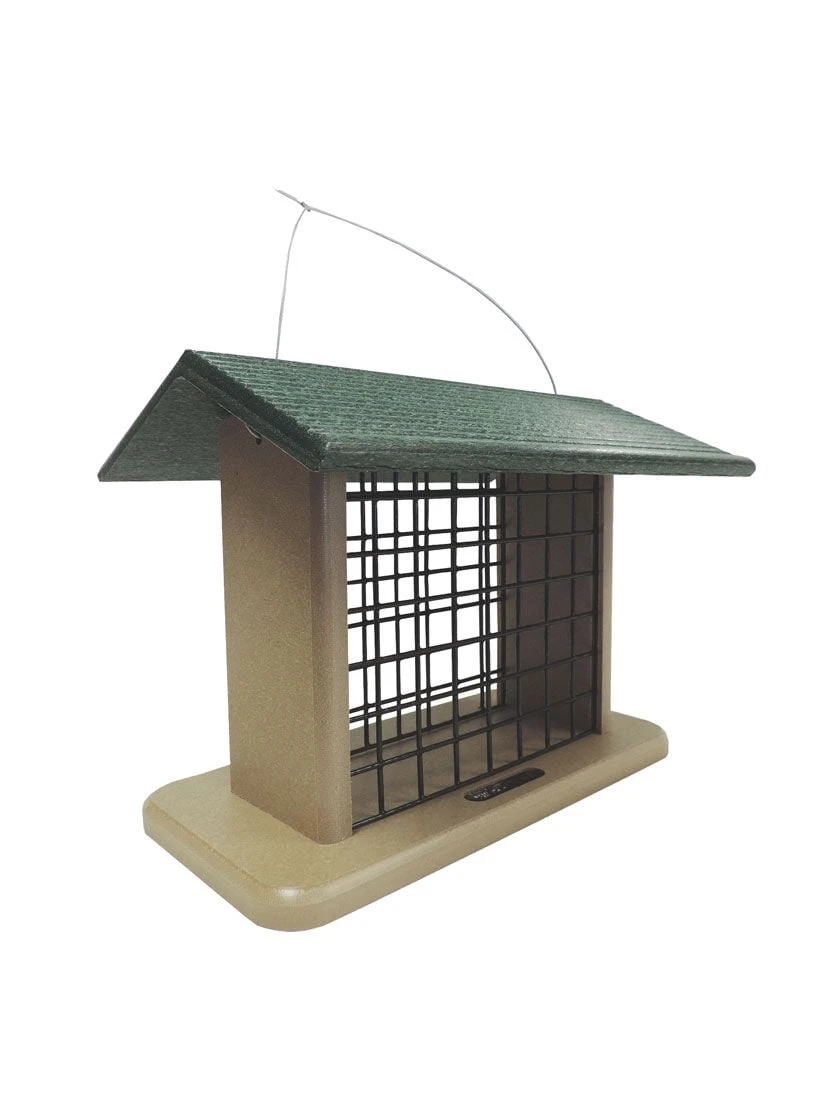 Birds Choice Seed Block & Suet Feeder 3 Birds Choice Seed Block & Suet Feeder