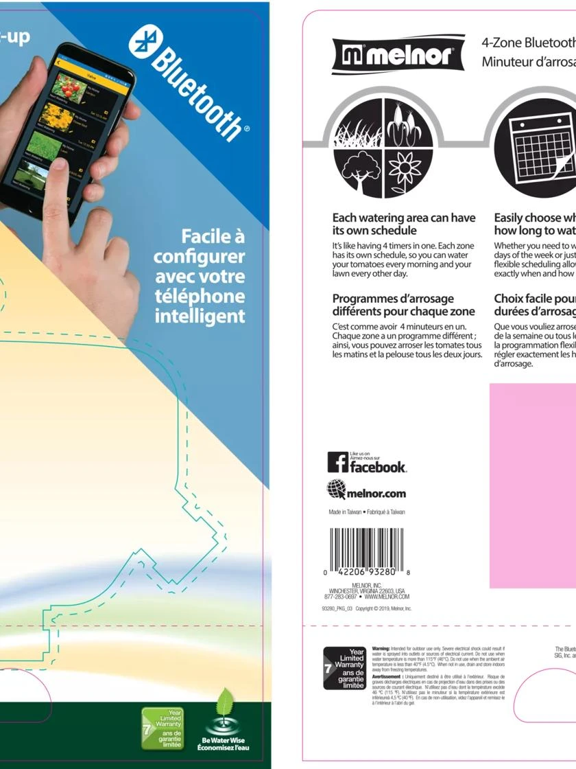 Bluetooth Water Timer, 4-Zone 4 Bluetooth Water Timer, 4-Zone - Image 2