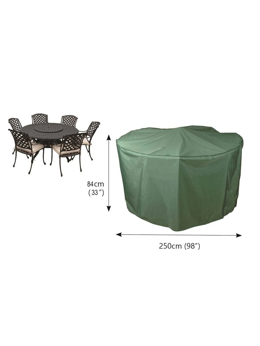 Bosmere Patio Set Waterproof Round Cover, 98" 4 Bosmere Patio Set Waterproof Round Cover, 98" - Image 2