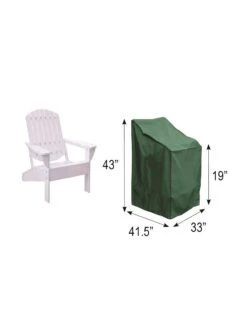 Bosmere Adirondack Chair Waterproof Cover 9 Bosmere Adirondack Chair Waterproof Cover -Garden Supplies Sales 8608857 02v