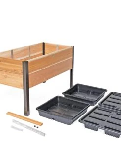 Self-Watering Elevated Planter Box, 2' X 4' 17 Self-Watering Elevated Planter Box, 2' X 4' -Garden Supplies Sales 8608959 2281 tif