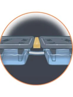 Self-Watering Elevated Planter Box, 2' X 8' -Garden Supplies Sales 8609009 0002 detail art tif