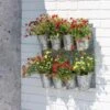 8 Pot Metal Wall Planter -Garden Supplies Sales 8609089 5656 tif