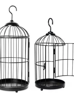 Hanging Birdcage Planter Set -Garden Supplies Sales 8609181 02V tif