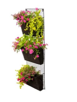 Wire Wall Pockets Vertical Gardens -Garden Supplies Sales 8609201 0407 tif