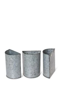 Mini Magnetic Galvanized Planter Pockets, Set Of 3 -Garden Supplies Sales 8609216 8714 tif