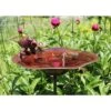 Achla Designs Antiqued Birdbath With Birds And Stake -Garden Supplies Sales 8609294 01v achla designs antiqued brass birdbath with birds and stake