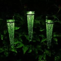 Achla Designs Solar Sparkle Cone With Stakes, Set Of 3 17 Achla Designs Solar Sparkle Cone With Stakes, Set Of 3 -Garden Supplies Sales 8609357DKGR 05V jpg