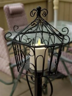 Outdoor LED Pillar Candles -Garden Supplies Sales 8609403 01v