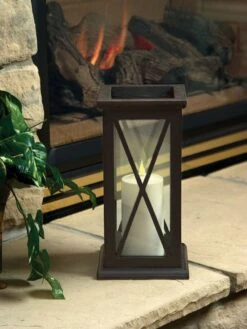 Outdoor LED Pillar Candles -Garden Supplies Sales 8609405 01v