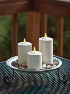 Outdoor LED Pillar Candles -Garden Supplies Sales 8609405 02v