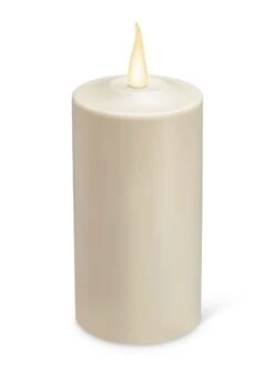 Outdoor LED Pillar Candles -Garden Supplies Sales 8609405 04v outdoor led pillar candle 6 inch