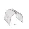 Chicken Wire Row Cloche Mid-Section, Extra Large 1 Chicken Wire Row Cloche Mid-Section, Extra Large -Garden Supplies Sales 8609413 5044 tif