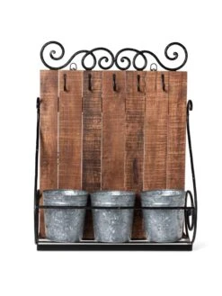 Wall Shelf With Planters -Garden Supplies Sales 8609515 9310 tif