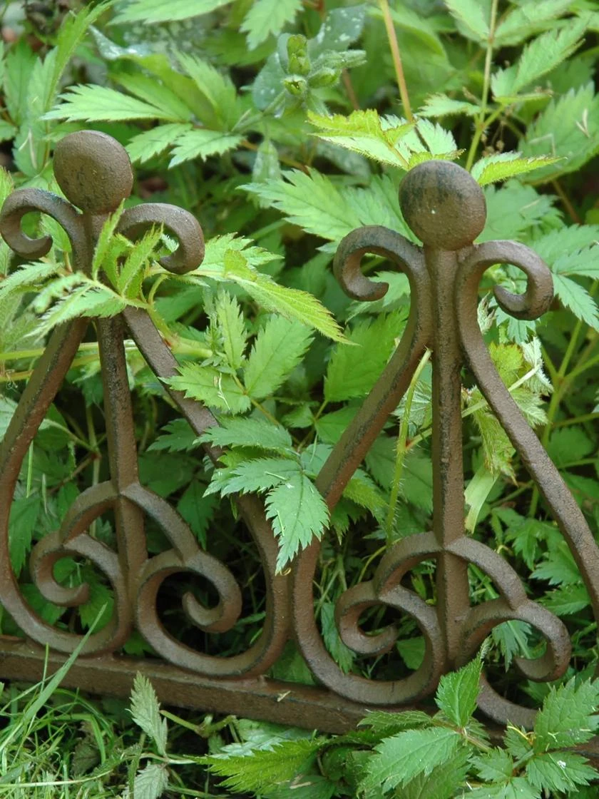 Esschert Cast Iron Lawn Edging, Set Of 3 4 Esschert Cast Iron Lawn Edging, Set Of 3 - Image 2