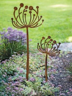 Queen Anne's Lace Garden Stake Set Of 2 -Garden Supplies Sales 8610210 0105 tif