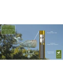 Whale Weathervane -Garden Supplies Sales 8610226 03v