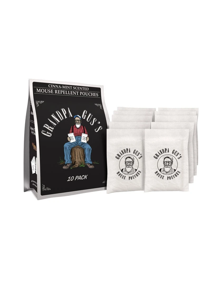 Grandpa Gus Mouse Repellent, Set Of 10 3 Grandpa Gus Mouse Repellent, Set Of 10