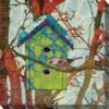 Birdie's Home Outdoor Wall Art, -Garden Supplies Sales 8610293 01v outdoor wall art birdies home