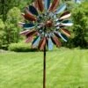 Metallic Leaf Wind Spinner 2 Metallic Leaf Wind Spinner -Garden Supplies Sales 8610441 152 tif