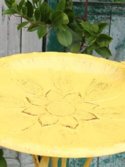 Vintage Floral Birdbath -Garden Supplies Sales 8610559 02V JPG