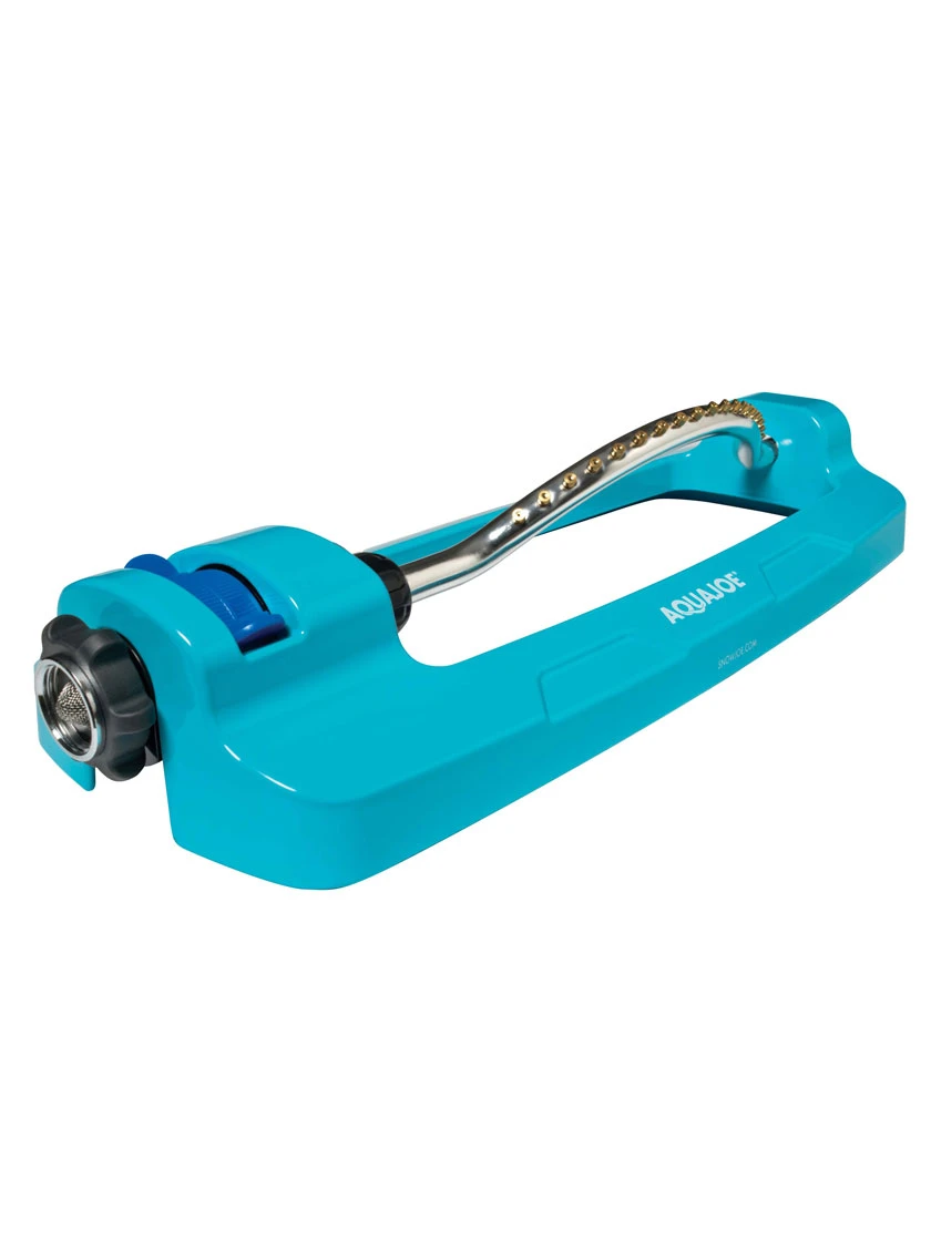 Aqua Joe Indestructible Metal Base Oscillating Sprinkler