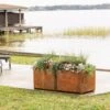 Corten Steel Modular Raised Bed, 2'x4' -Garden Supplies Sales 8610702 0033 tif
