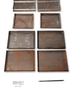 Corten Steel Modular Raised Bed, 2'x4' -Garden Supplies Sales 8610702 5140 tif