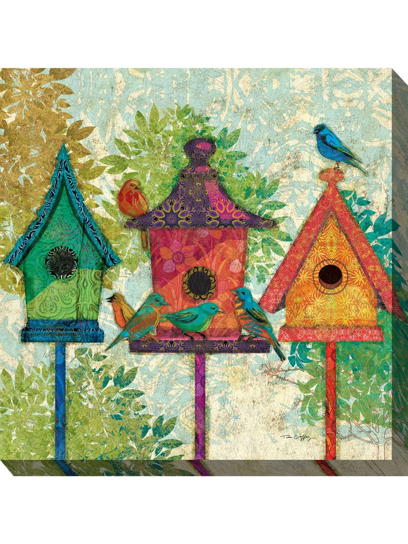 Three Neighbors Outdoor Wall Art 4 Three Neighbors Outdoor Wall Art - Image 2