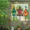 Three Neighbors Outdoor Wall Art -Garden Supplies Sales 8610724 02v three neighbors outdoor wall art