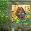 Farm Bird Outdoor Wall Art -Garden Supplies Sales 8610727 02v farm bird outdoor wall art