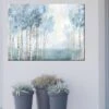 Silent Blue Outdoor Wall Art -Garden Supplies Sales 8610739 02v silent blue outdoor wall art