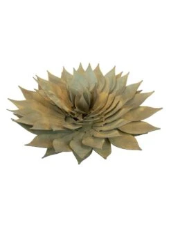 Desert Steel Spiral Aloe Sculpture -Garden Supplies Sales 8610749 01v desert steel spiral aloe 10 inch