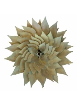 Desert Steel Spiral Aloe Sculpture -Garden Supplies Sales 8610750 01v desert steel spiral aloe 15 inch