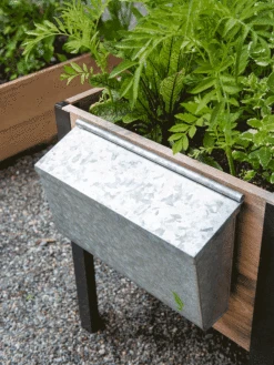 Galvanized Garden Tool Storage Box -Garden Supplies Sales 8610811 GalvanizedToolStorageBox gif