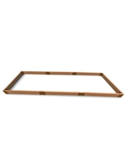 Classic Sienna Composite Raised Bed, 5-1/2" High With 2" Boards 15 Classic Sienna Composite Raised Bed, 5-1/2" High With 2" Boards -Garden Supplies Sales 8610832 01v
