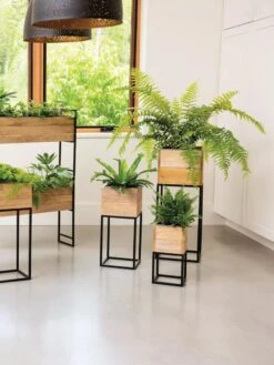 Tartu 2-Tier Elevated Rectangular Planter -Garden Supplies Sales 8611008 1306 tif