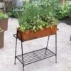 Rectangular Corten Planter And Stand 1 Rectangular Corten Planter And Stand -Garden Supplies Sales 8611028 9159 tif