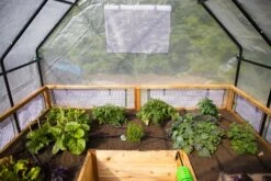 Garden In A Box With Greenhouse, 8' X 8' -Garden Supplies Sales 8611033 04V jpg