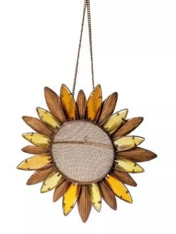 Glass Petal Sunflower Bird Feeder -Garden Supplies Sales 8611063 0722 tif