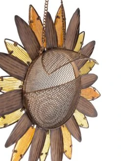 Glass Petal Sunflower Bird Feeder -Garden Supplies Sales 8611063 0724 tif