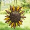 Glass Petal Sunflower Bird Feeder -Garden Supplies Sales 8611063 9627 tif