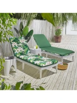 Outdoor Decor™ Chaise Lounge Cushions, 22" X 73" 14 Outdoor Decor™ Chaise Lounge Cushions, 22" X 73" -Garden Supplies Sales 8611127 106v grli outdoor chaise lounge cushion 22x73 green lily