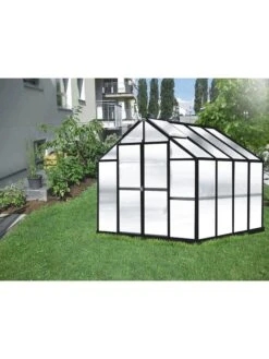 MONT Growers Edition Greenhouse, 8' X 8' -Garden Supplies Sales 8611192 8ft growers gh blk