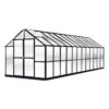 MONT Growers Edition Greenhouse, 8' X 24' 2 MONT Growers Edition Greenhouse, 8' X 24' -Garden Supplies Sales 8611198 mont 24 grower black