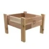 GRO Products™ Elevated Garden Bed Planter 16"x16"x12" High 2 GRO Products™ Elevated Garden Bed Planter 16"x16"x12" High -Garden Supplies Sales 8611275 01v elevated cedar garden bed planter 16x16x12