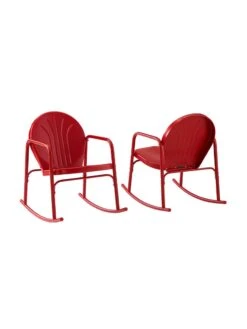 Crosley Griffith 2-piece Outdoor Rocking Chair Set -Garden Supplies Sales 8611577 rd 18v