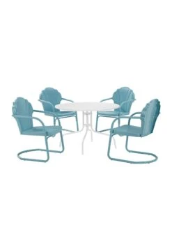 Crosley Tulip 5-piece Outdoor Dining Set 19 Crosley Tulip 5-piece Outdoor Dining Set -Garden Supplies Sales 8611578 bl 03v