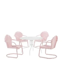 Crosley Tulip 5-piece Outdoor Dining Set 21 Crosley Tulip 5-piece Outdoor Dining Set -Garden Supplies Sales 8611578 pi 16v